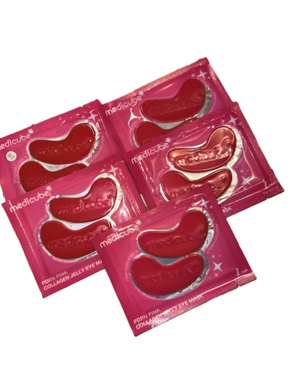 Jelly Eye Mask 5 Packs Medicube PDRN Pink Collagen